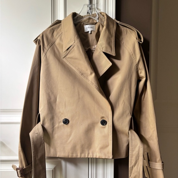 Frame Swing Trench with desert tan - Picture 2 of 7